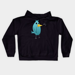 Blue Bird Kids Hoodie